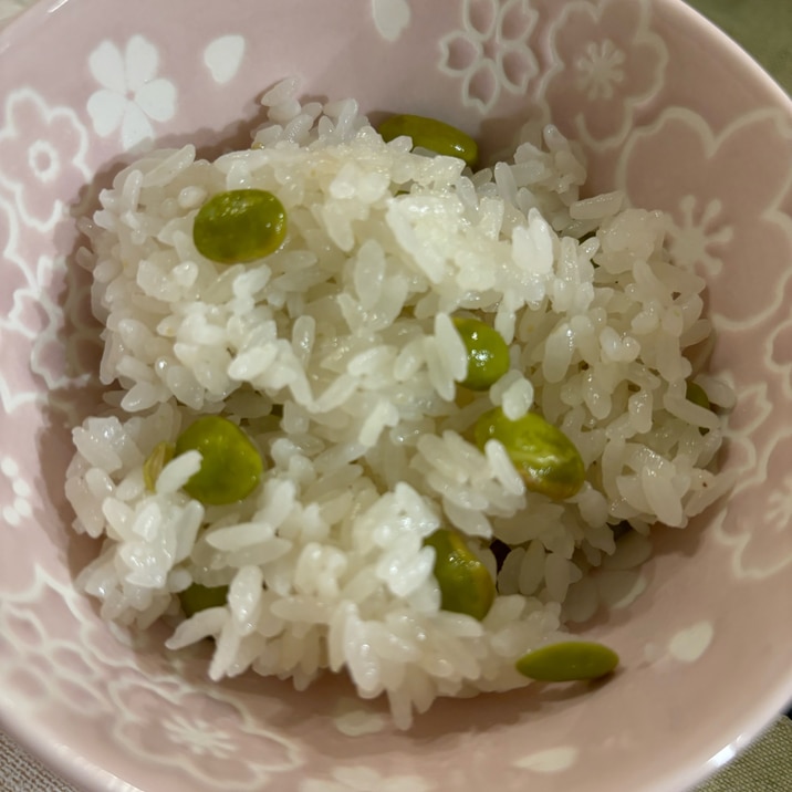 もちもち枝豆ご飯